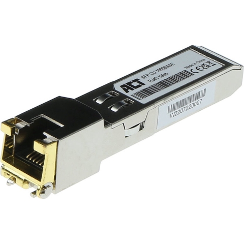 ACT SFP 1000Based koper RJ45 coded Open