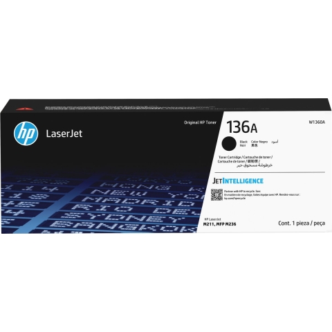 HP 136A Zwart