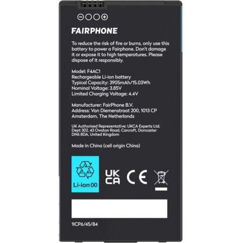 Fairphone 4, Batterij- Los onderdeel