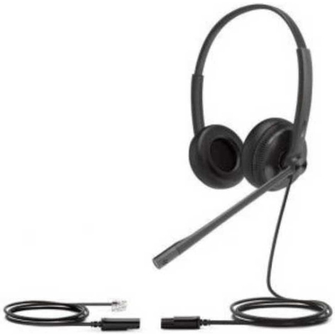 Yealink YHS34 Dual Headset Draadgebonden