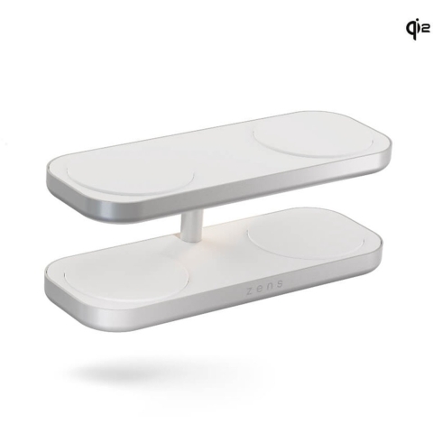 Zens Quattro Wireless Charger Pro 4 Whit