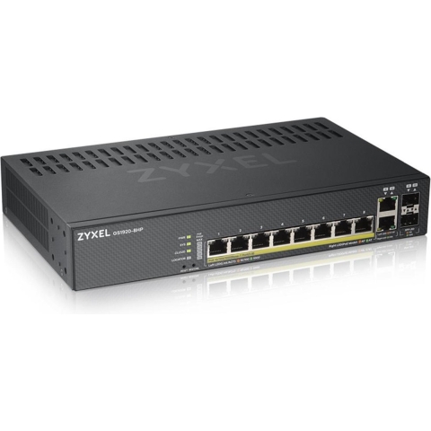 Zyxel GS1920-8HPv2- 10 Port Smart Manage
