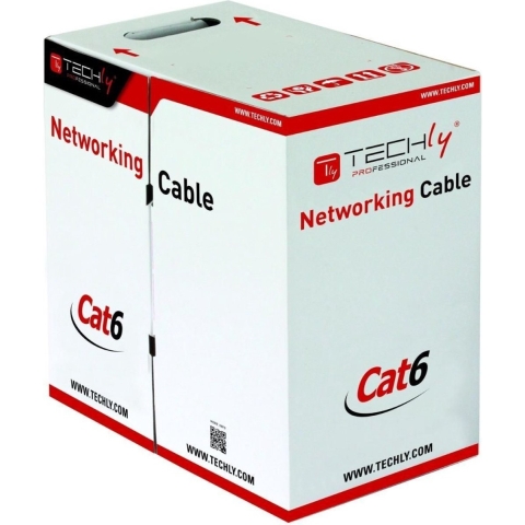TechlyPro UTP Cat6 bulk cable 4x2 strand