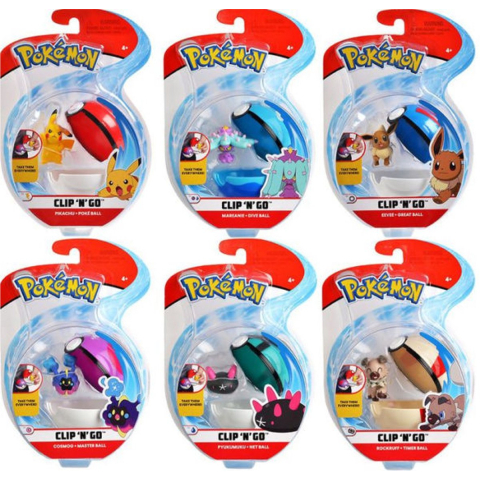 Pokémon Clip N Go Assorti
