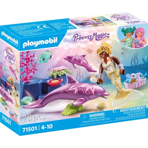 Playmobil 71501 Princess Magic Zeemeermin Met Dolfijnen