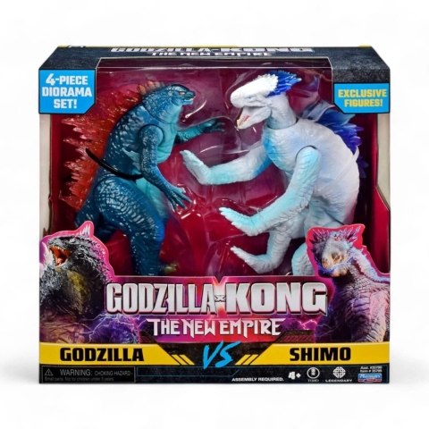The new empire 15 cm Godzilla versus Shimo 2-pack