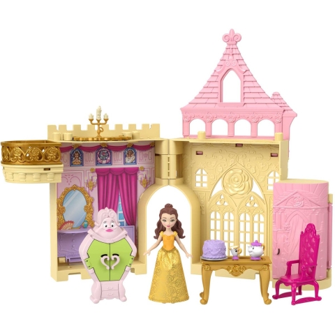 Disney princess small doll belle stacking castle