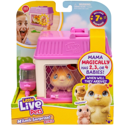 Mini Mama Surprise Mini Hamster little live pets