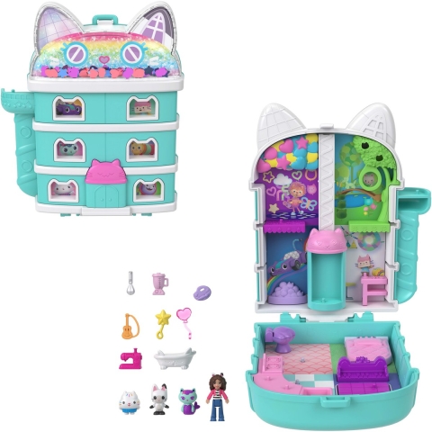Polly pocket gabbys dollhouse compact