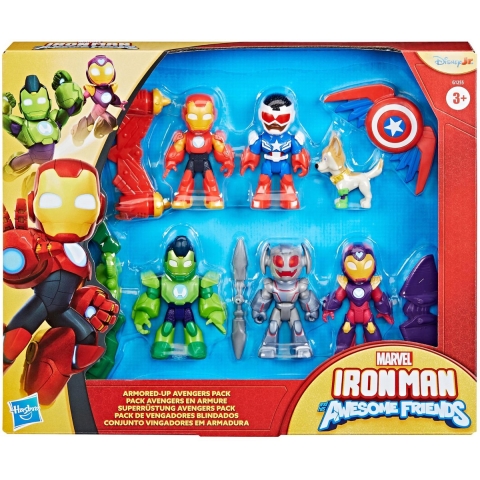 Marvel Avengers Ironman Friends  armored up pack