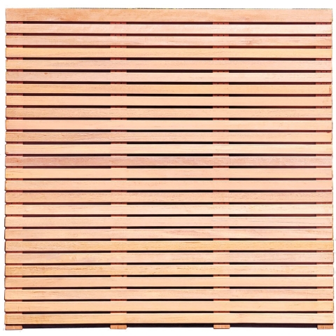 Schutting hardhout lamellen schutting 180x180cm (51pl.)