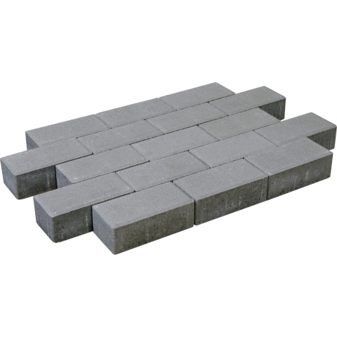 Betonklinker grijs sierbestrating 22x10,9x6cm (m2)