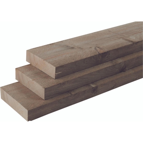 Steigerplanken steigerhout vintage gebeitst 500cm (32x200mm)