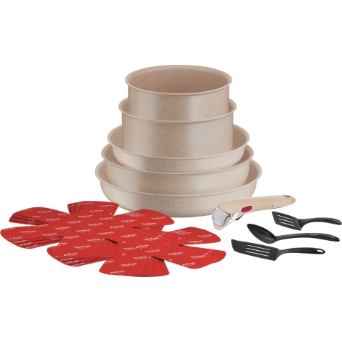 Tefal Ingenio Delight On 17-delige pannenset - inductie