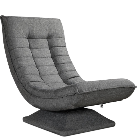 Relax Lounger Aberdeen Stof Grijs