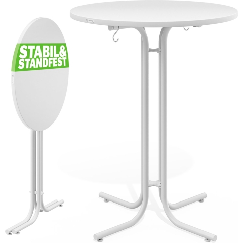 Statafel Wit 110x70cm opklapbaar