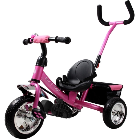 Kinderdriewieler Free Angel Metaal Roze