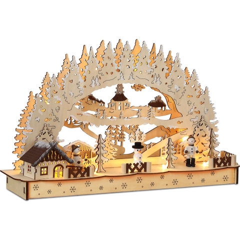 LED Kerstversiering Winterdorp