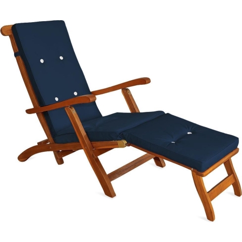 Ligbedkussen Blauw 184,5x43x6cm
