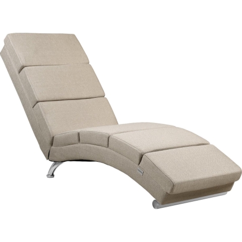 Lounger London Zand Geweven Stof