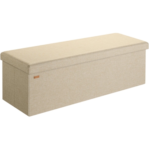 Opbergbank Beige 115x38x38cm