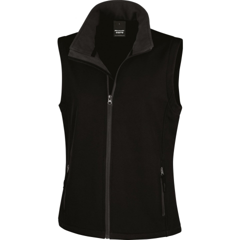 Dames zonder mouwen winterjack Result Softshell