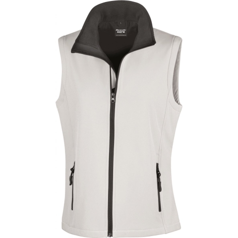 Dames zonder mouwen winterjack Result Softshell