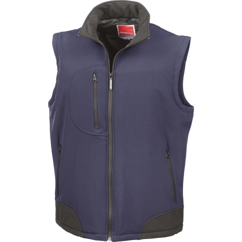 Mouwloze Donsjack Result Softshell