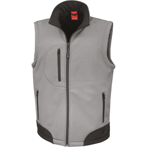 Mouwloos donsjack Result Softshell