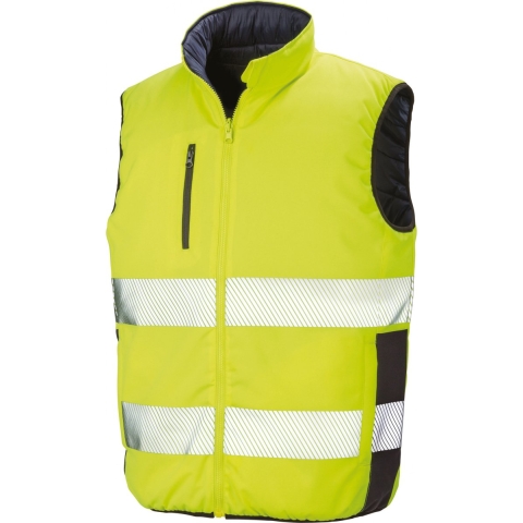 Veilige mouwloze winterjas Result