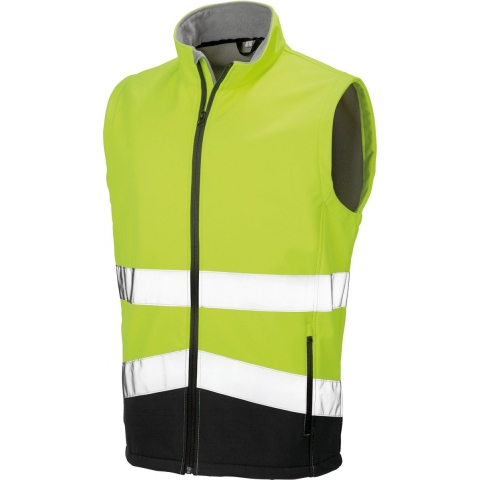 Vest Result Softshell High Viz