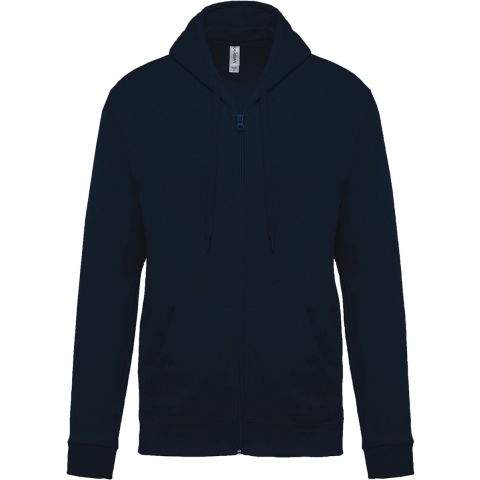 Hooded sweatshirt met rits Kariban Molleton
