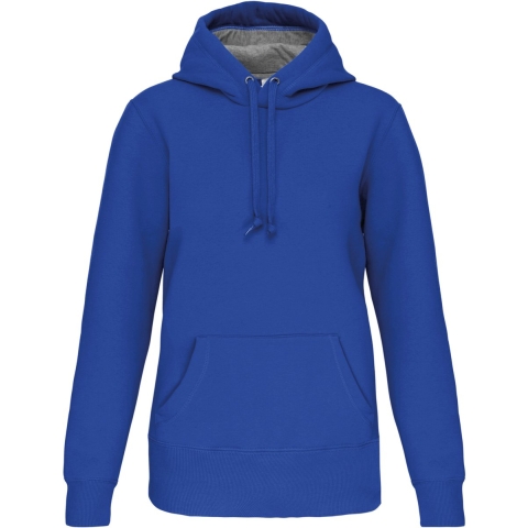 Hoodie Kariban bande contrasté
