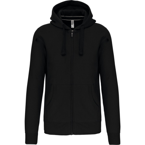 Hooded sweatshirt met rits Kariban