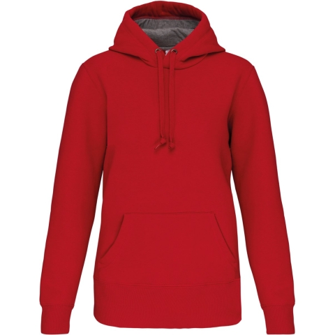 Hoodie Kariban bande contrasté