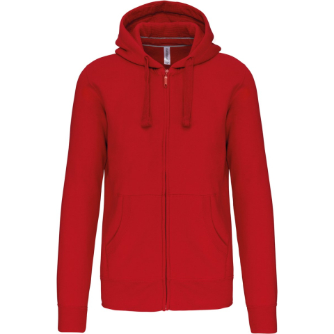 Hooded sweatshirt met rits Kariban