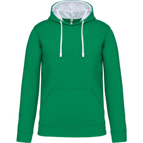 Hoodie Kariban Contrastée