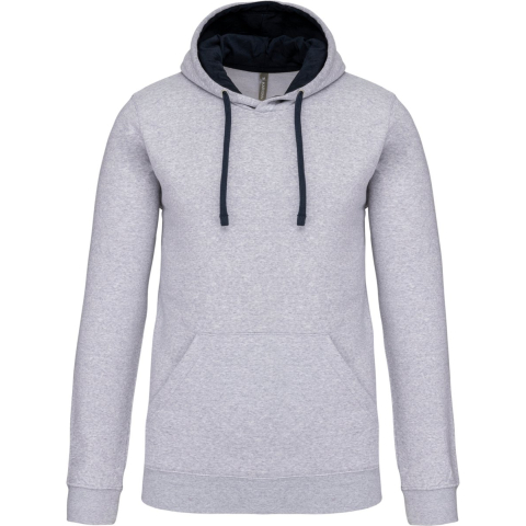 Hoodie Kariban Contrastée