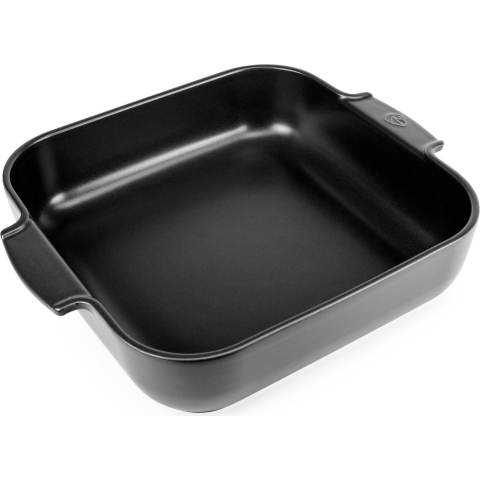 Peugeot Ovenschaal Appolia 'Satin Black' vierkant 36x31cm