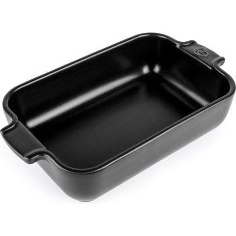 Peugeot Ovenschaal Appolia 'Satin Black' rechthoekig 22cmx12cm