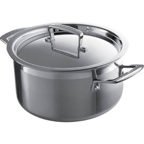 Le Creuset Kookpan 'Classic 3-ply RVS' Ø20cm / 3L
