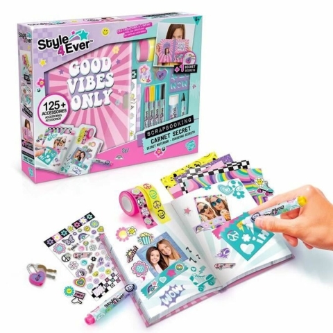 Style 4 Ever Plakboek - Geheim Dagboek - Style 4 Ever - OneSize - Dagboek