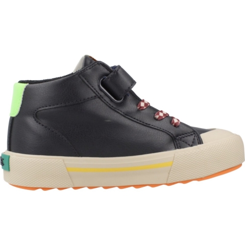 Gestreepte leren en elastische sneakers voor kinderen Victoria Tribu