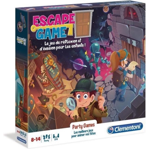 Escape game bordspellen Clementoni
