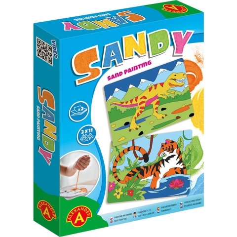 Dino's en tijgers fantasie spelletjes Sandy
