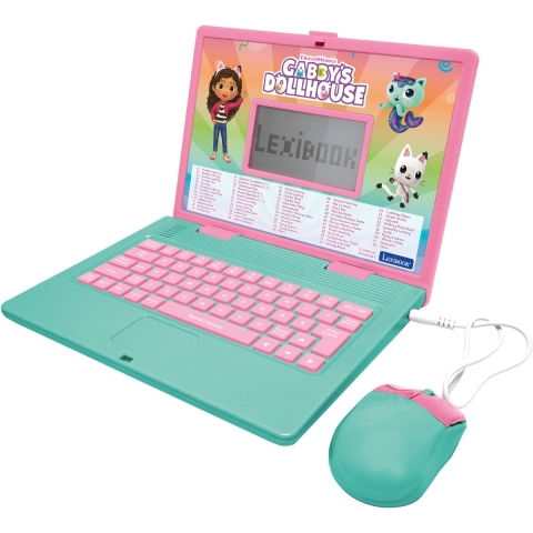 Bilinguale educatieve computer met 124 activiteiten Lexibook Gabby et sa Maison Magique