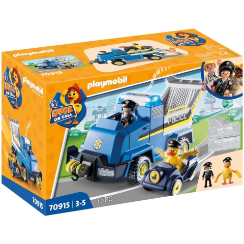Politie auto spel Duck on Call Playmobil