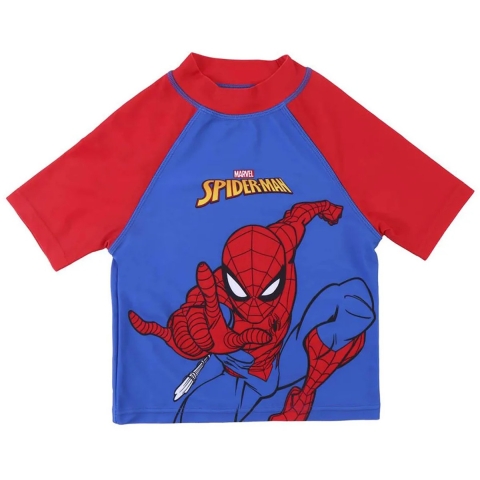 T-shirt in bad voor babyjongens Cerda Spiderman