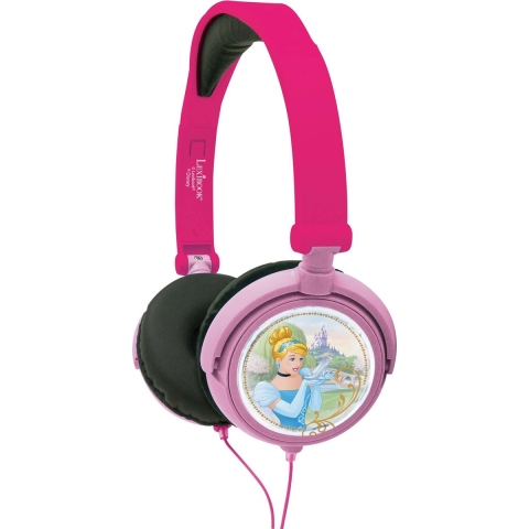 Opvouwbare bedrade stereo hoofdtelefoon + volumeregeling Lexibook