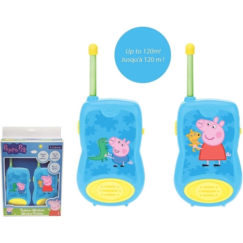 Outdoor portofoons peppa pig bereik tot 120m Lexibook